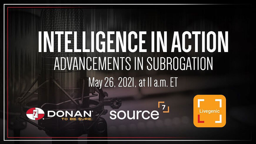 Intelligence in Action, Advancements in Subrogation